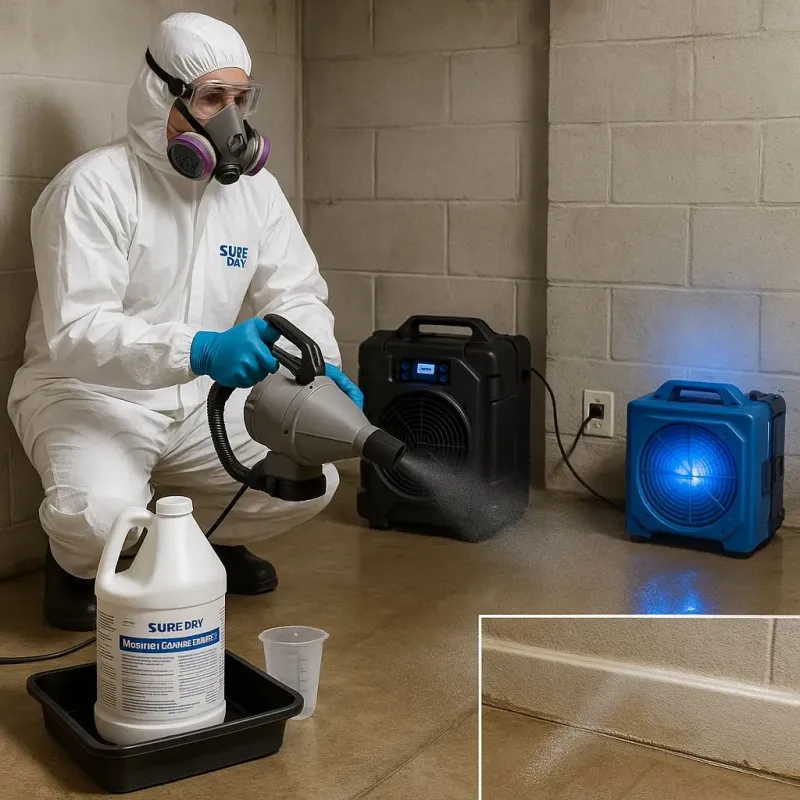Sanitization and Odor Removal process in Horizon West, FL