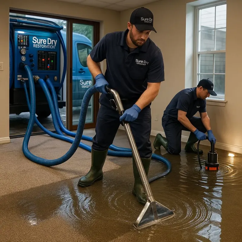 Water Extraction and Removal process in Horizon West, FL